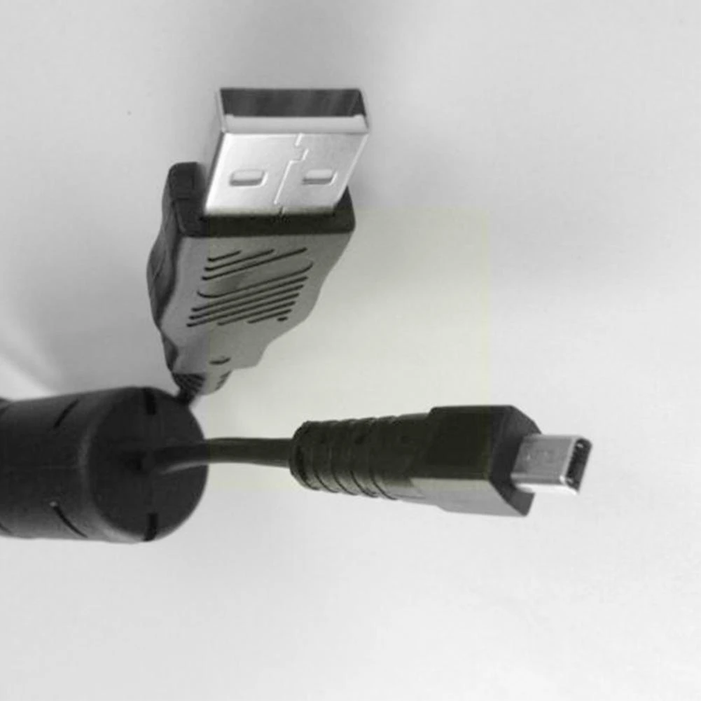 Black 6ft Usb 2 0 Type A Male To Mini B 8 Pin Flat Coolpix Male Finepix Camera Usb Cable Data Pentax For Nikon Optio Cord Data Cables Aliexpress