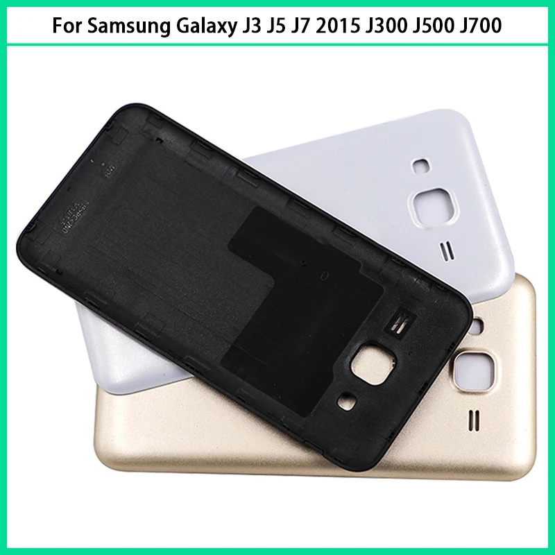 Новый J500 корпус чехол для Samsung Galaxy J3 J5 J7 2015 J300 J500F J500H J700 пластиковая батарея задняя