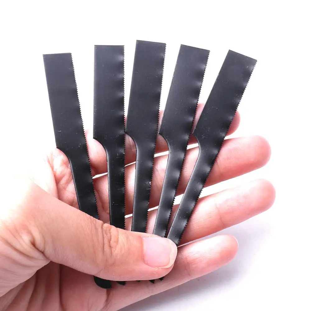 

5pcs/Lot Black Standard 32T/1'' Bimetallic Reciprocating Air Body Saw Hacksaw Blades Tools L 94mm