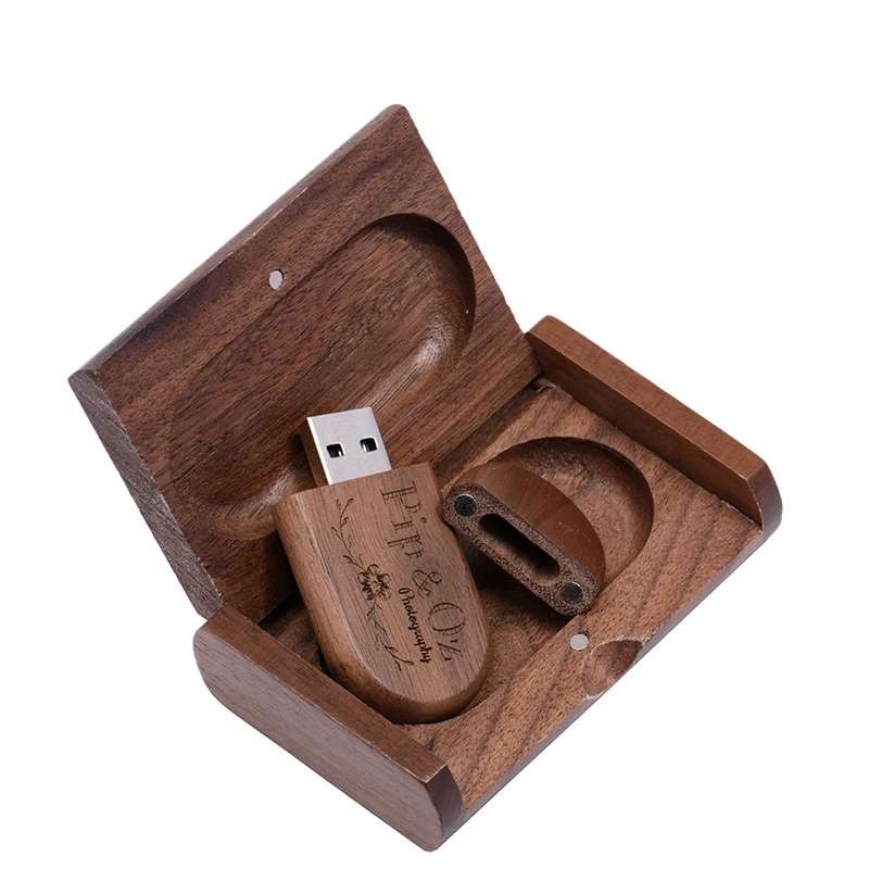 Usb флеш накопитель JASTER в деревянной коробке 4/8/16/32/64 ГБ|USB флэш-накопители| |