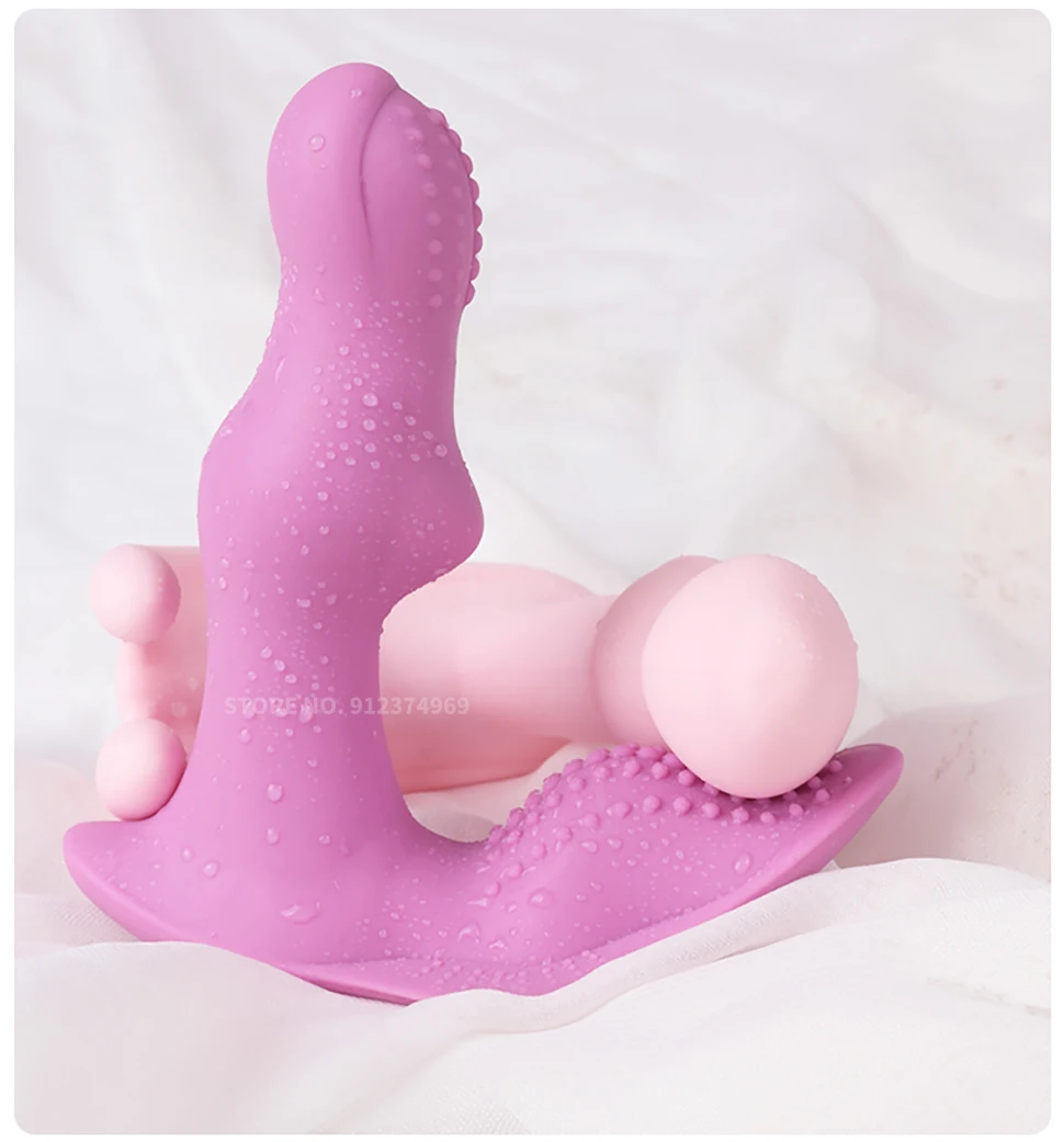 Remote Control Thrusting Dildo Vibrators Panties for Women Clitoris Stimulator Adult Sex Machine Female Masturbator Vagina Toy