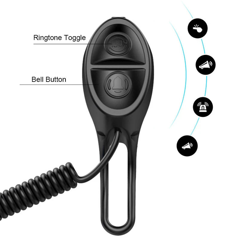USB Rechargeable Electric Bike Bell 2