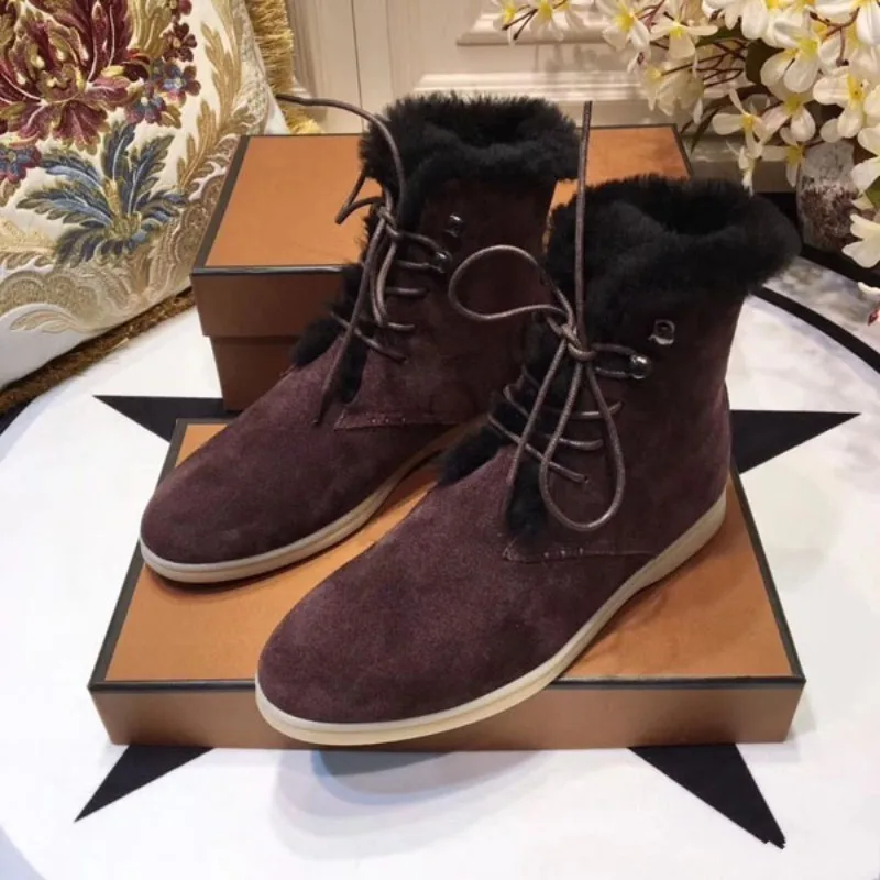 Зимние ботильоны на натуральном меху женские зимние ботинки на флисовой ...