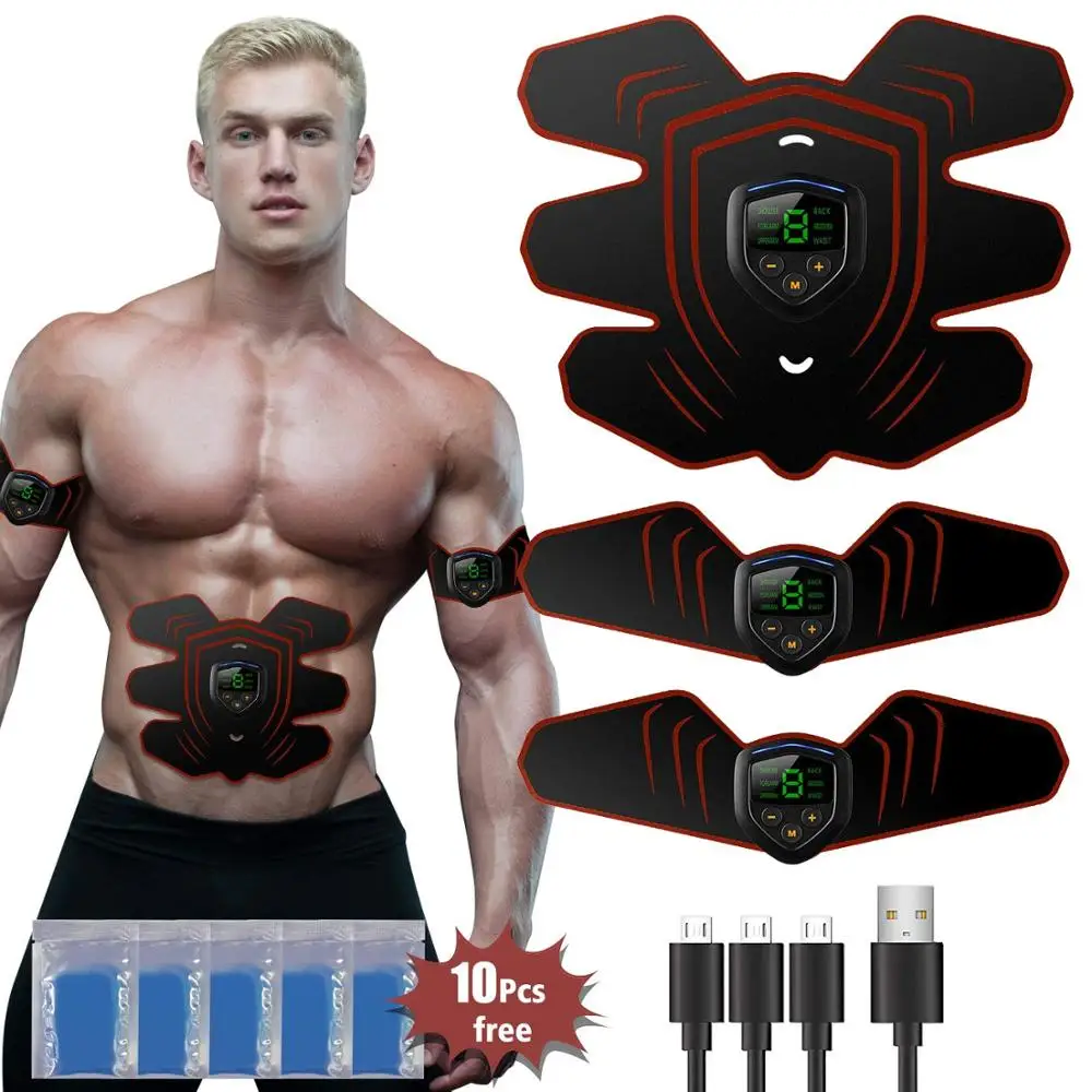 FOUAVRTEL 2018 Trending Products Massager Ab Abdominal Muscle Trainer Toner for Male and Female |