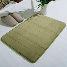 Soft Memory Foam Bath Mat Non Slip Floor Shower Rug Absorbent for Bathroom Bedroom HTQ99