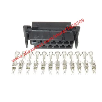 

5 Sets 12 Pin Female Electric Car Auto Connector Automotive Wiring Harness Housing Plug With Terminals 827603-1 927458-1