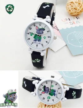 

Paw Patrol Electronic Waterproof Watch Toy 6 Colors Puppy Patrol Cartoon Action Figure Quartz Watch Children Birthday Gift