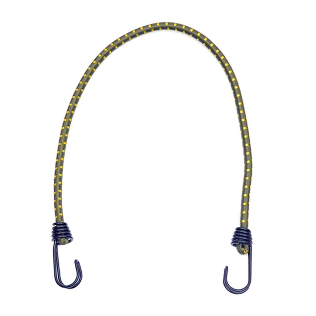 Bungee Cords with Hooks Heavy Duty Bungie Straps Premium Rubber Luggage Rope for Car Trunk, Camping, Tent Tarp Ties