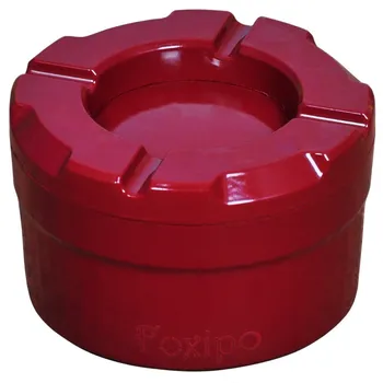 

Foxipo Rotating Table Ashtray/Ashtray-Burgundy Color-Pointed Model