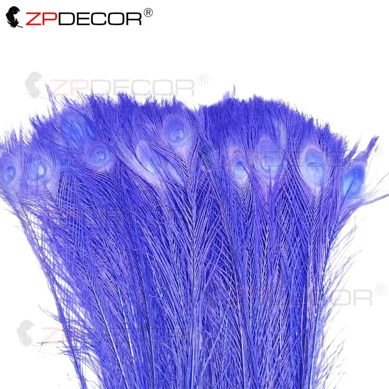 Zpdecor 80-90 см Перья павлина или перья для волос
