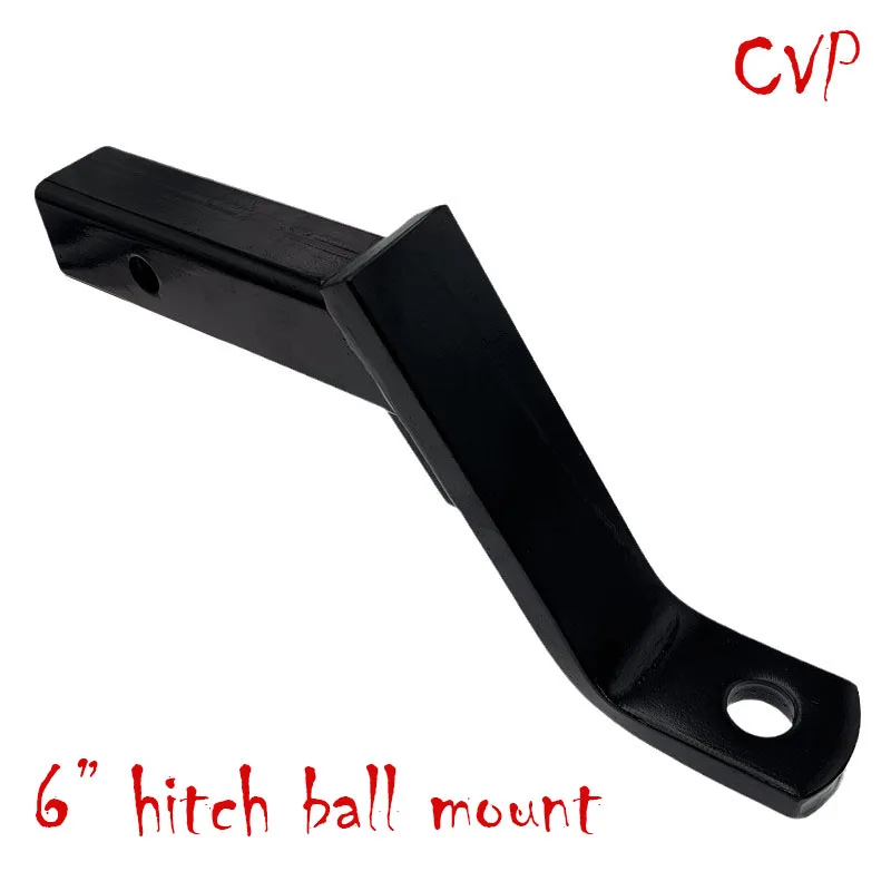 CVP Towbar Tongue Ball Mount Hitch Heavy Duty Trailer Towball Tow Hitch Mounting 6" RV Parts Camper Accessories Caravan