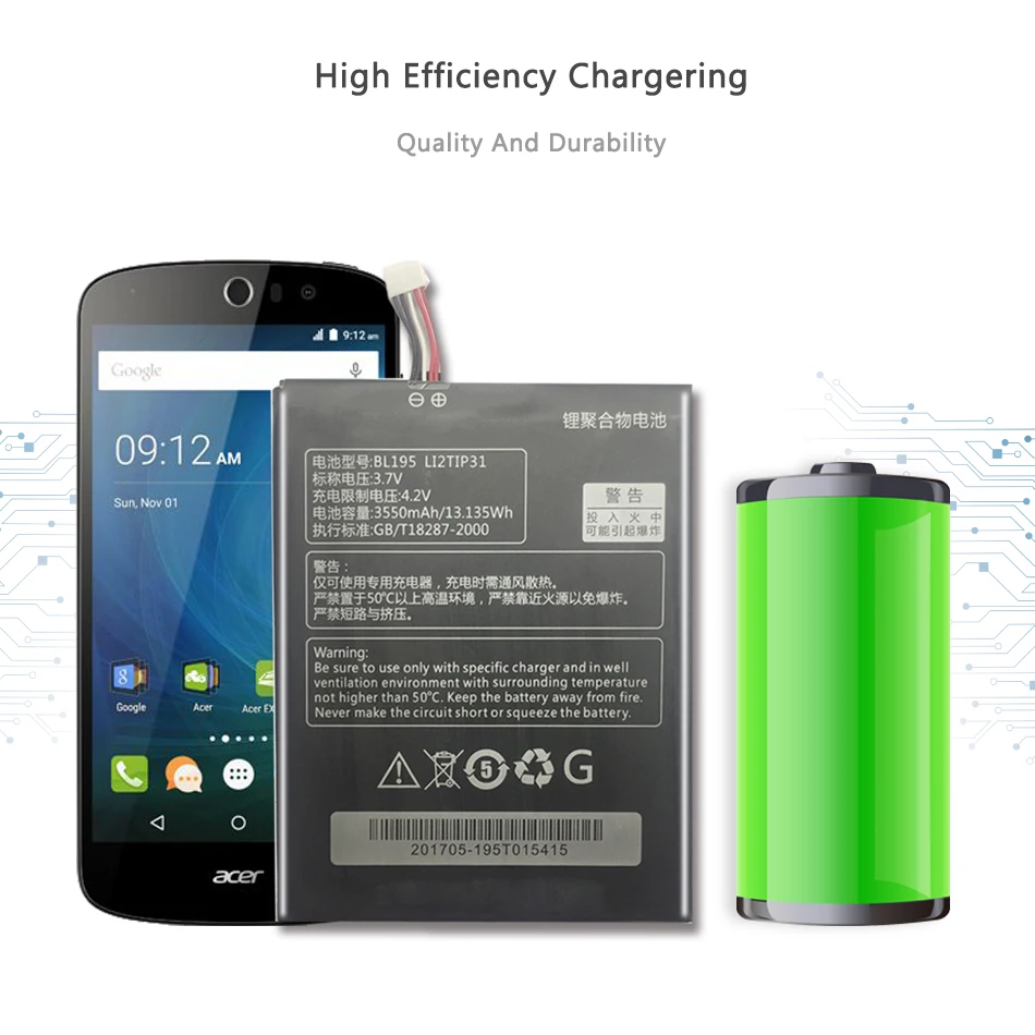3700 мА/ч, L12T1P31 для lenovo A2 R6907 BL195 A2107 A2107A A2207 A2207A-H Батарея