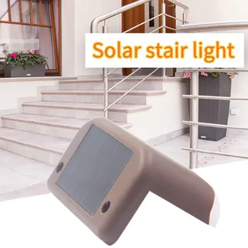 

8Pcs Led Solar Deck Lights Waterproof Outdoor Pathway Yard Stairs Fence Lamps Garden Powered Wall Lamp Outdoor Led Solar Light