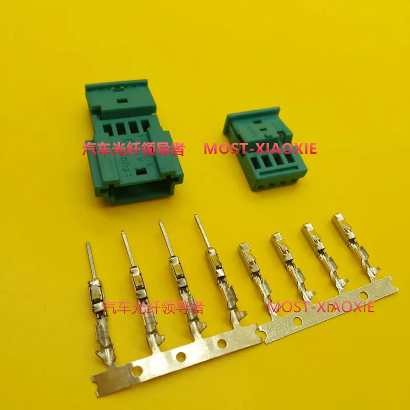 

Apply to automobile Door lamp Atmosphere lamp Tachograph Rain sensation 4P hole needle Foot lamp Plug harness connector
