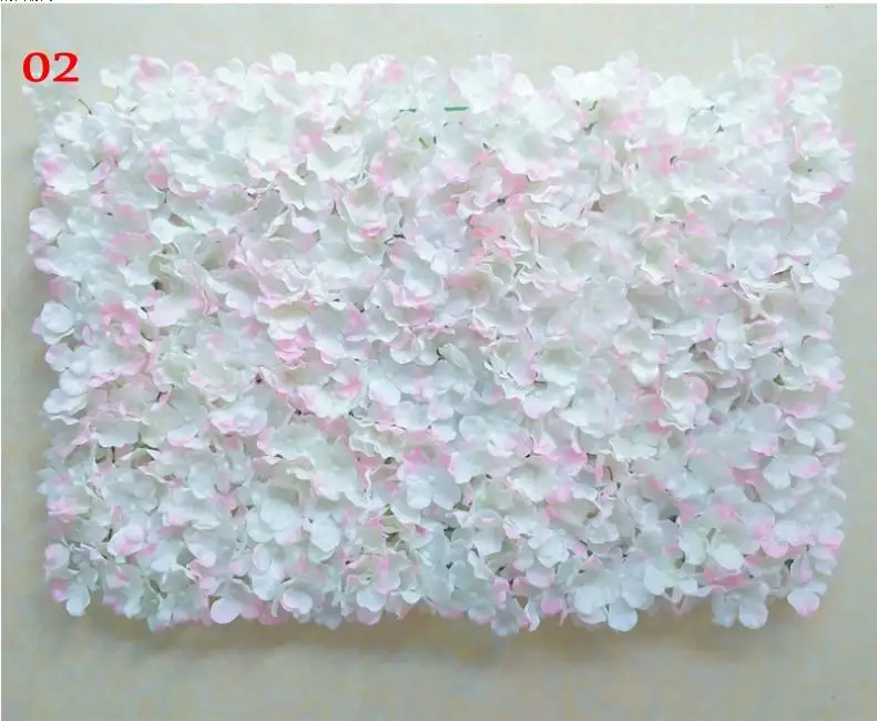 240x240 см высококлассная стена из гортензий Свадебные украшения цветок настенный набор с подставкой DIY свадебный фон Декор - Цвет: color 2