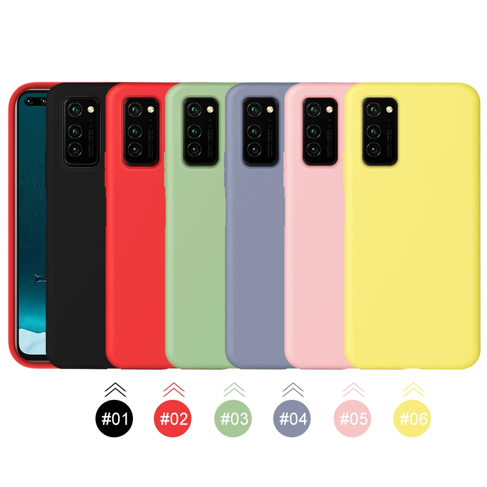 Ударопрочный чехол накладка для Huawei Nova 4e 6 SE Оригинальный жидкий силиконовый с