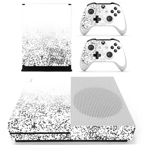 Полное покрытие кожи стикер наклейка протектор для Xbox One S консоль и контроллеры для Xbox One тонкая кожа стикер s винил - Цвет: YS-xboxoneS-2067