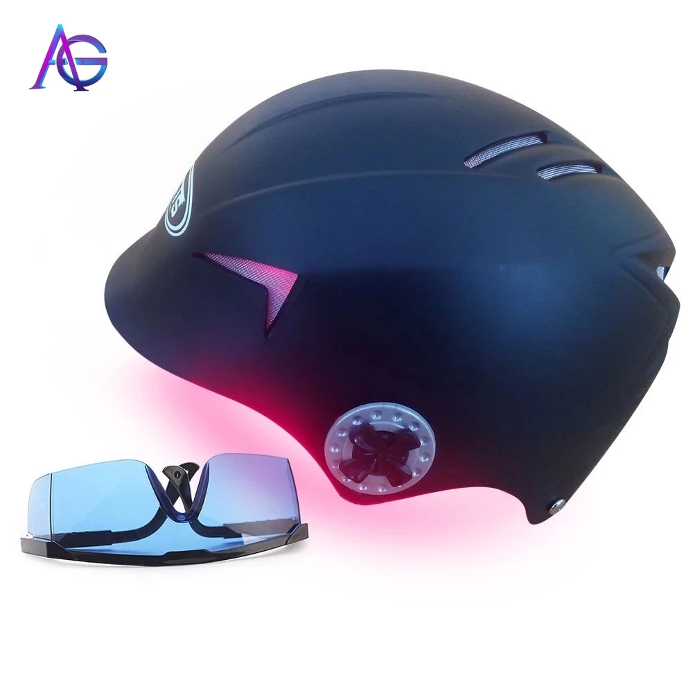  Portable High quality led light hair regrowth helmet
