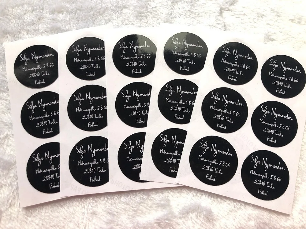 return address label - family06