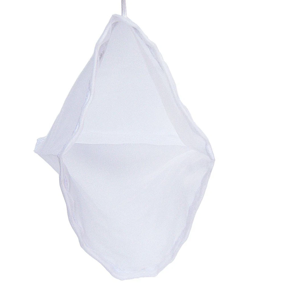 3 шт. Drawstring сок нетоксичный практичный соевый молочный белый многоразовый Многофункциональный мешочный фильтр, сетка моющаяся нейлоновое сито кухня