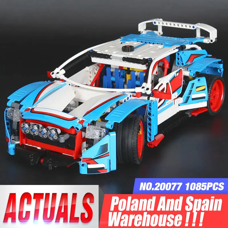 

20077 Technic Car Series Rally Car Set Compatible With 42077 Building Blocks Bricks Educational Children Toys Gifts