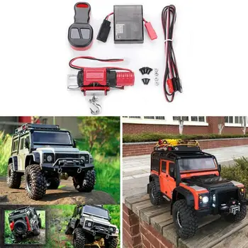 

Automatic Remote Control Metal Winch Hook Set Capstan Durable Practical Superior Quality for RC4WD 1/10 Model Car Universally