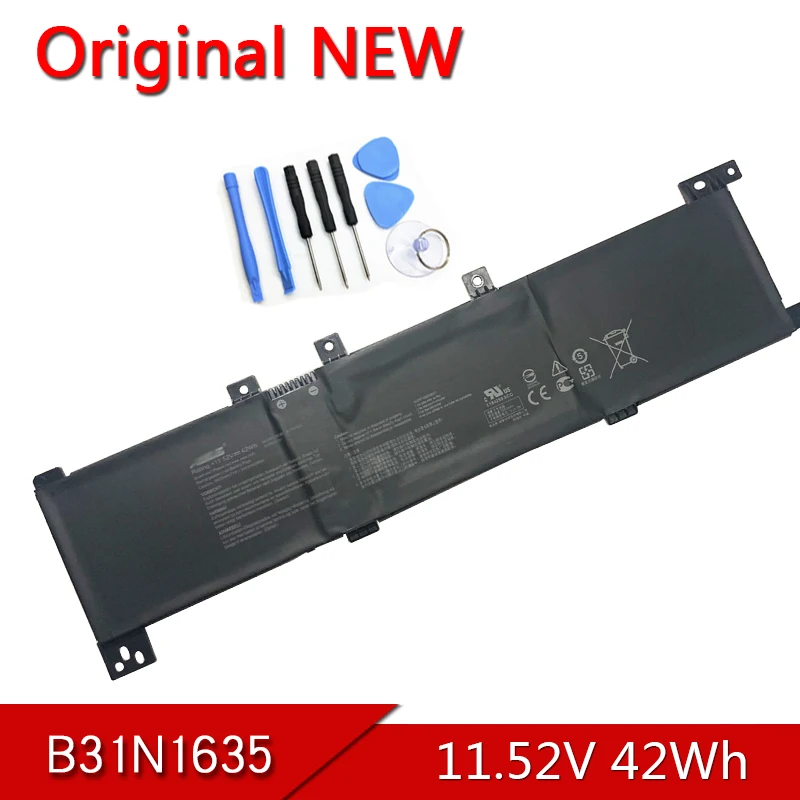 B31N1635 новая Оригинальная планшетофон VivoBook Pro 17 X705UA X705UV X705BA X705NC X705UQ R702UV N705FN A705UQ |