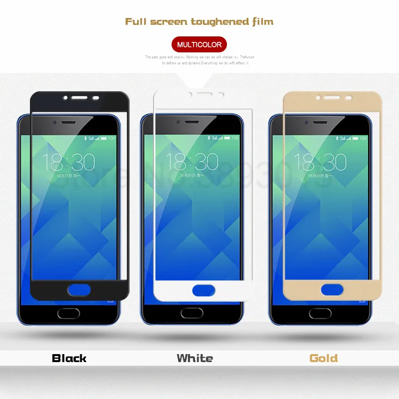 9D Anti-Burst Protective Glass For Meizu M5 M6 M8 Note M5C M5S M6S M6T V8 Pro X8 M8 Lite Tempered Glass Screen Protector Film