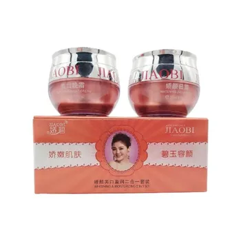 

2 In 1 Original Hongkong Jiaobi Jiao Yan Whitening Cream Two-piece Suit Moisturizing Multi-function Face Secrum