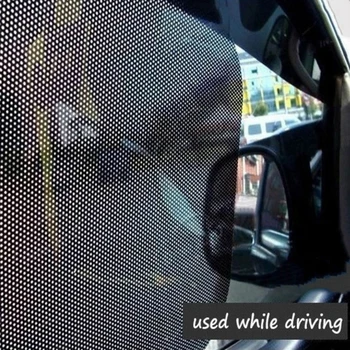 

Side Window Net Car Side Window Nets Car & Truck Parts Sun Visors Solar Mesh UV Protector
