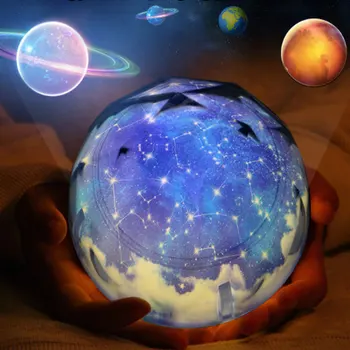 

Starry Sky Projector Star Night Light Projection Night Light Earth Night Lamp Usb Charging Children Birthday Gift
