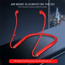 VOBERRY наушники с шейным шумоподавлением, беспроводные наушники, Bluetooth наушники-вкладыши, Спортивная гарнитура для бега с микрофоном для телефона