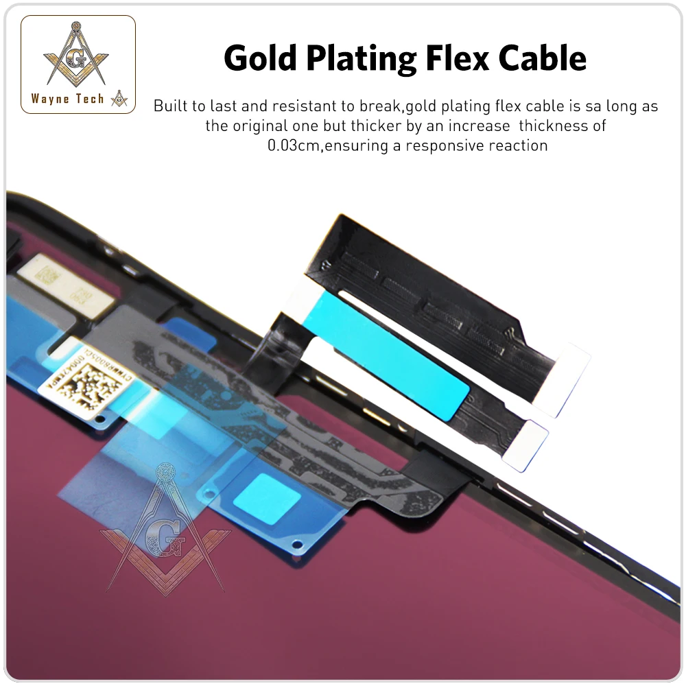 Pantalla сенсорный экран OLED для iPhone X XR XS MAX дисплей дигитайзер сборка ЖК-дисплей класс AAA Качество