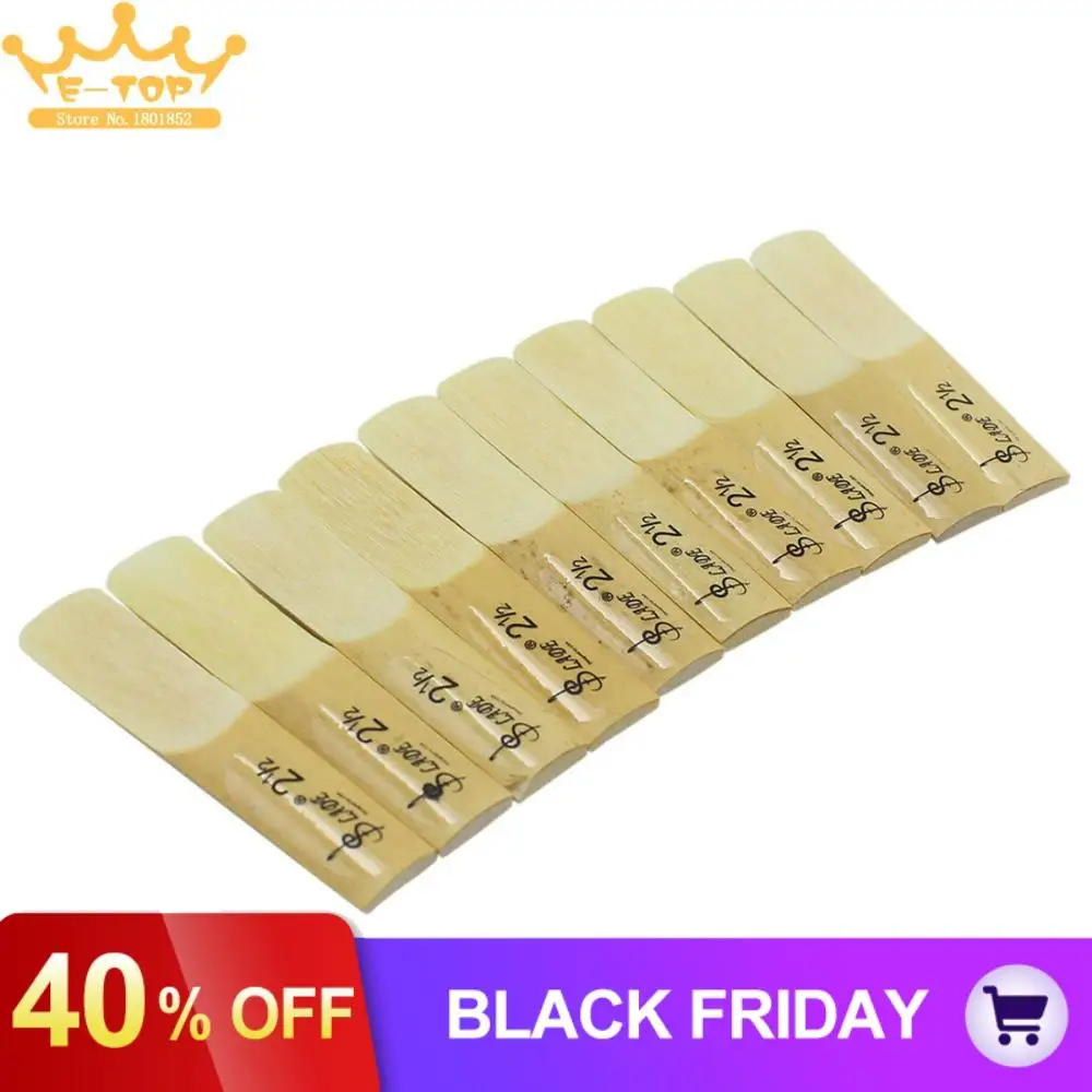 SLADE 10 x Lade Sax bB Strength 2,5 Reeds 2-1/2 Bamboo для тенор саксофона