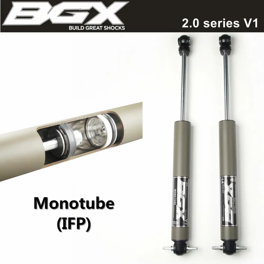 

BGX MonoTube /IFP 2,0 серии V1 задние удары для 07-18 Jeep Wrangler JK 4-6 "Lift