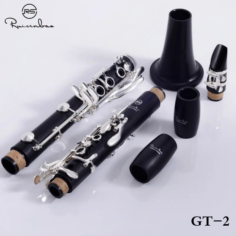Reisenberg's new professional BB clarinet 18 keys ABS tube body silver-plated keys