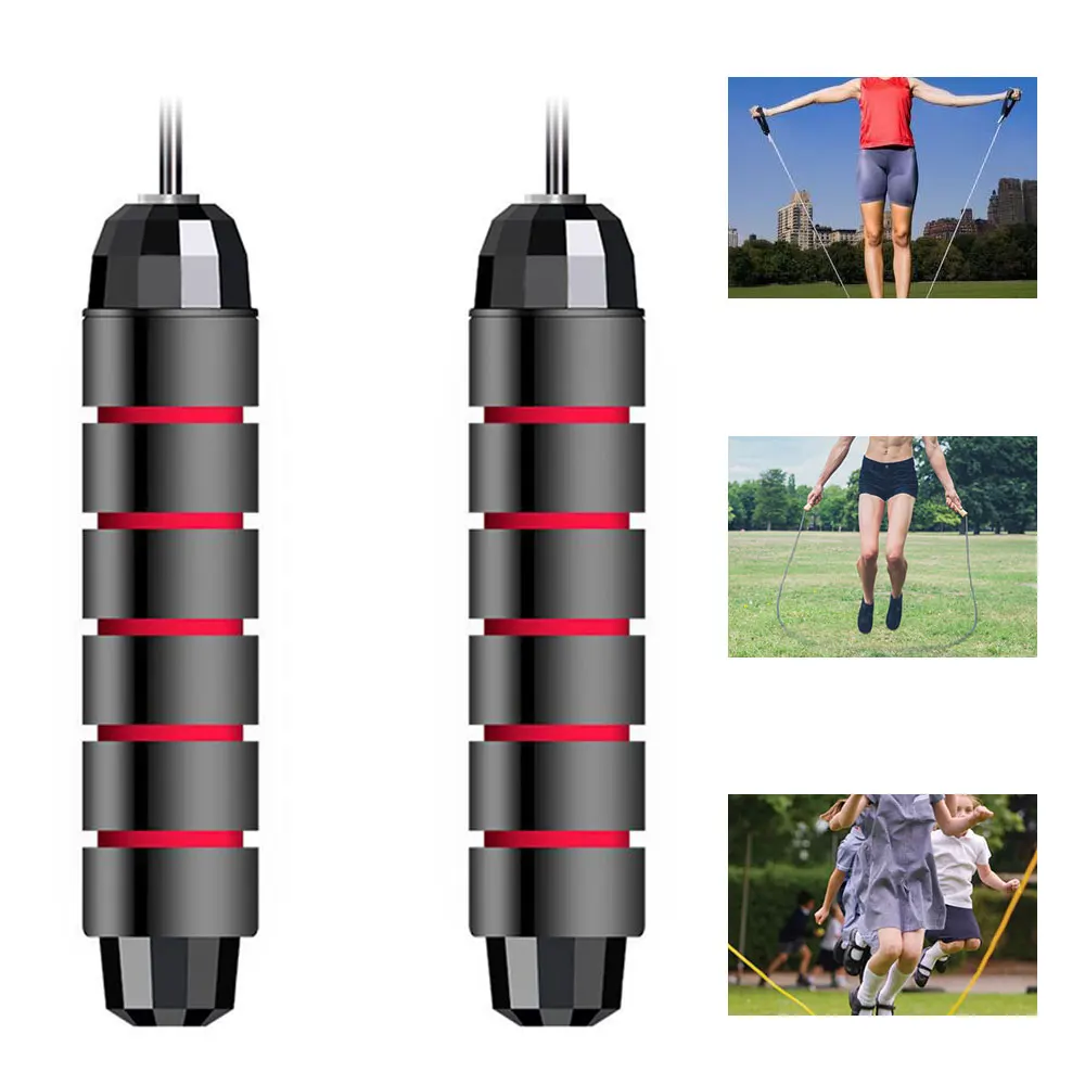 Tangle-Free With Ball Bearings Rapid Speed Jump Rope Crossfit Excercise and Fitness Workout Equipments Skipping Foot Unisex Kids Tangle-Free With Ball Bearings Rapid Speed Jump Rope Crossfit Excercise and Fitness Workout Equipments Skipping Foot Unisex Kids