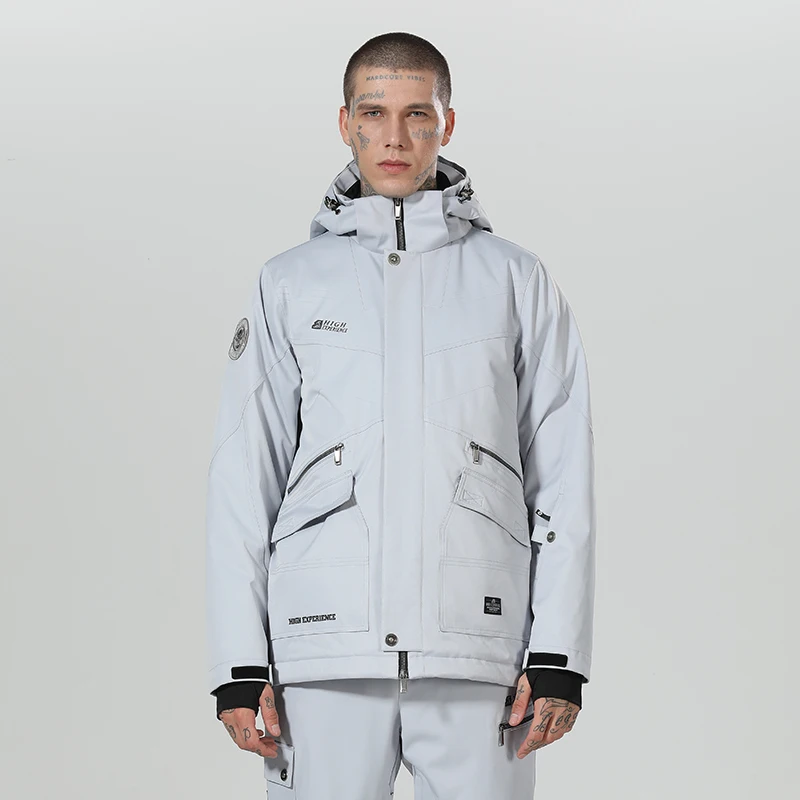 man grey Сноуборд,куртка мужская зимняя,лыжи,лыжная куртка,горные лыжи, куртка зимняя мужская,горнолыжная куртка мужская,куртка горнолыжная, горнолыжная куртка,для сноуборда,куртки мужские зимние, сноубординг,мужская зимняя - Цвет: man grey