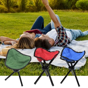 

2020 Outdoor Portable Fishing Chairs Casting Folding Stool Triangle Fishing Foldable Chairs Convenient Fishing Accessories
