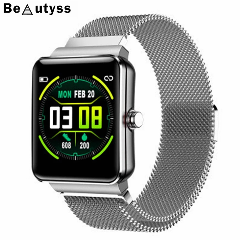 

Beautyss H10 Smart Watch Waterproof Multi Function Pedometer Blood Pressure Heart Rate amazfit bip watch smartwatch IP64