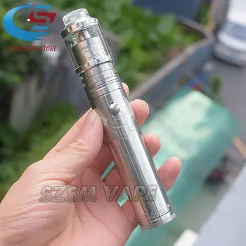 

Taifun mod skarabaus pro mech mod with Designs Fatality M25 RTA 21700 battery brass vape 316 ss 25mm Vaporizer Vape kit