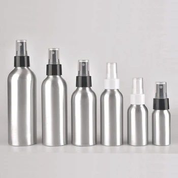 

30ml/50ml/100ml/120ml/150ml Portable Aluminum Spray Bottles Perfume Empty Refillable Pump Atomizer Mist Travel Makeup Bottle