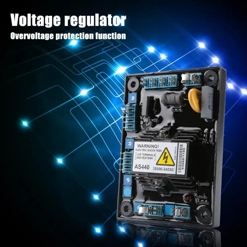 

AS440 Automatic Generator Voltage Regulation Speed Controller Practical Voltage Regulator Necessary Household Safety Gadgets