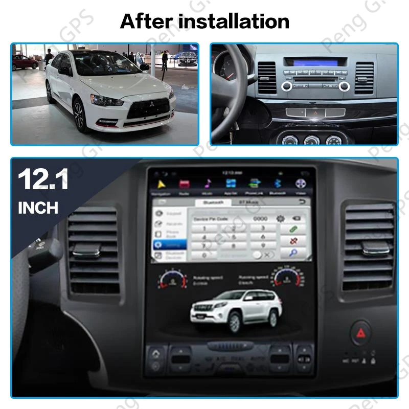 

4G + 128G DVD-плеер для MitsubishiI Lancer 2007-2017 автостерео Multimeida, головное устройство, GPS-навигация Tesla IPS сенсорный экран PX6 DSP