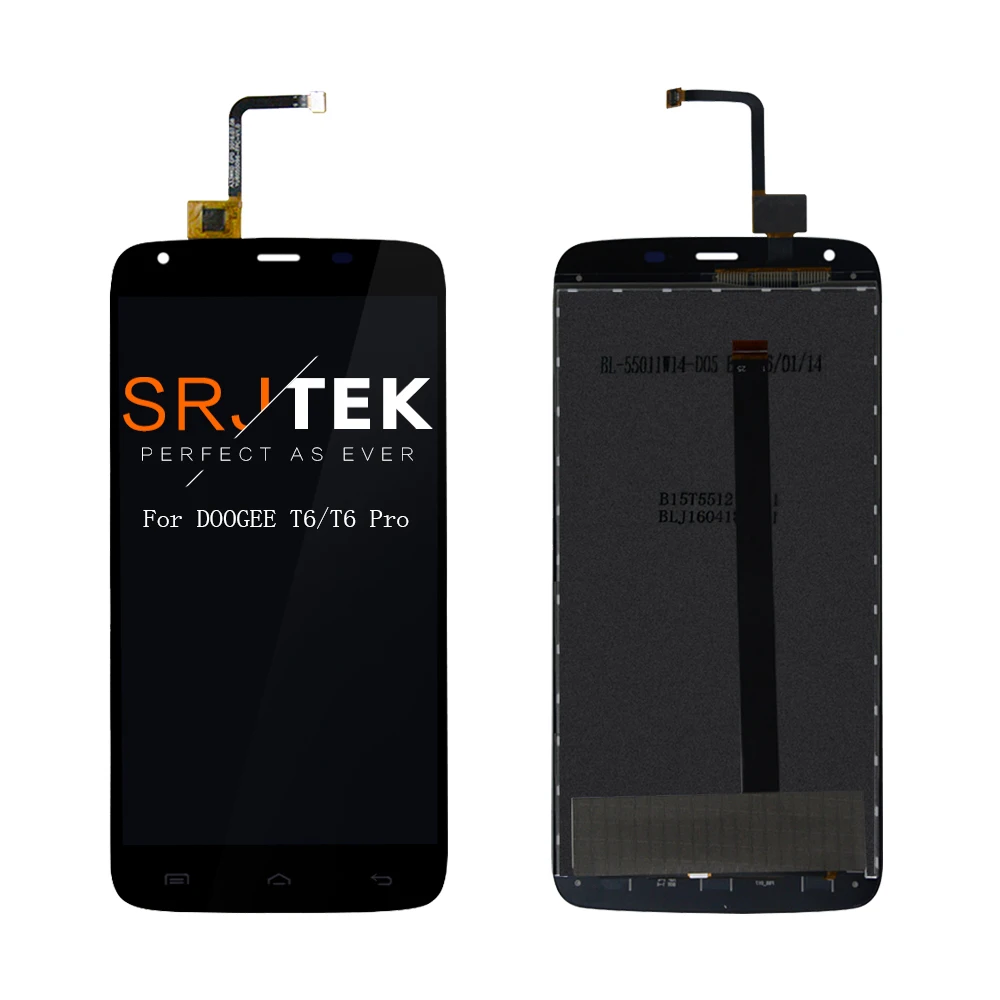 5," Для DOOGEE T6 lcd T6 Pro дисплей кодирующий преобразователь сенсорного экрана в сборе запасные части для Doogee T6 Pro lcd экран мобильного телефона