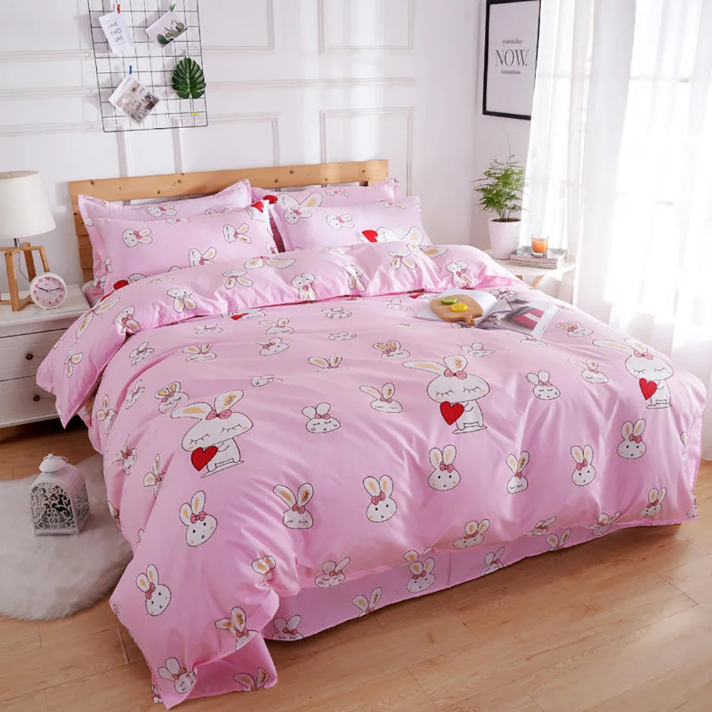 Brown Bedding Set Thumпостельные принадлежности для домашних животных, собак, набор постельного белья, Королевский размер, милый мультяшный серый пододеяльник, кошка, король, полный, Твин, одиночный, уникальный дизайн, Комплект постельного белья - Цвет: Brown Bedding Set