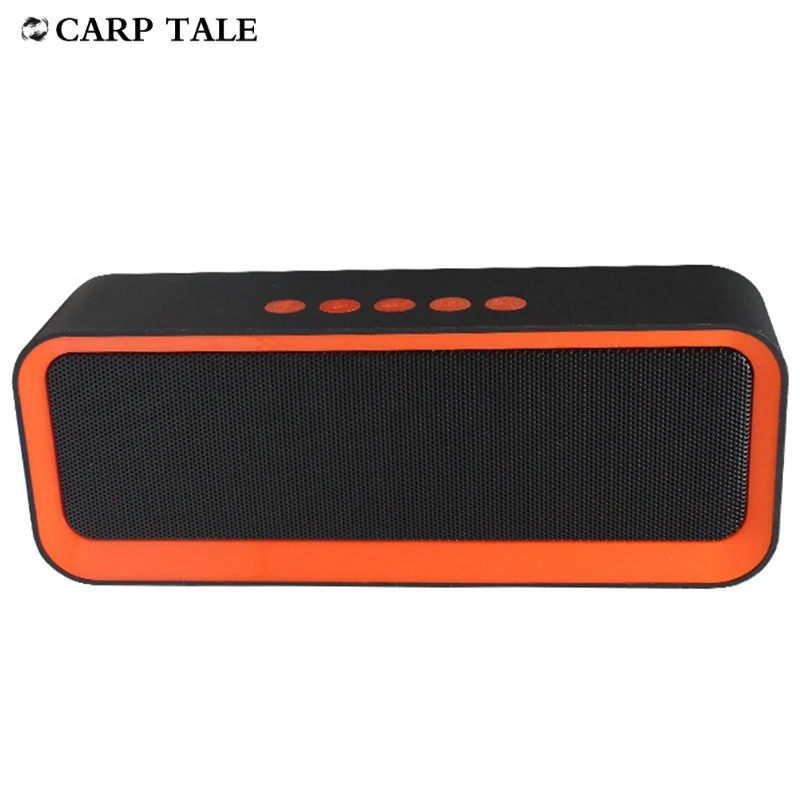 Wireless Speaker Outdoor Bluetooth Subwoofer Mini Speakers TF/USB Dual sound amplifier stereo with microphone TWS 1200mAh