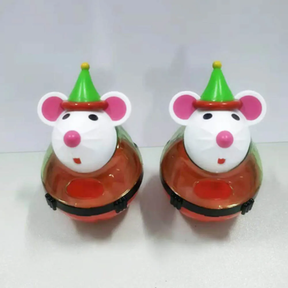 Неваляшка для домашних животных, игрушка для собаки, мяч, массажер в форме мыши, собачий мячик, дозатор для еды, развивающие игрушки для рождества, Новинка