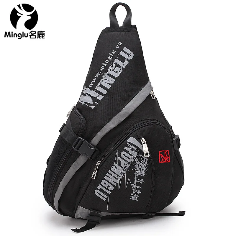 

New Currently Available Triangular Shoulder Bag Men And Women Casual Korean-style Fashion Sports Backpack Custom Logo Gift