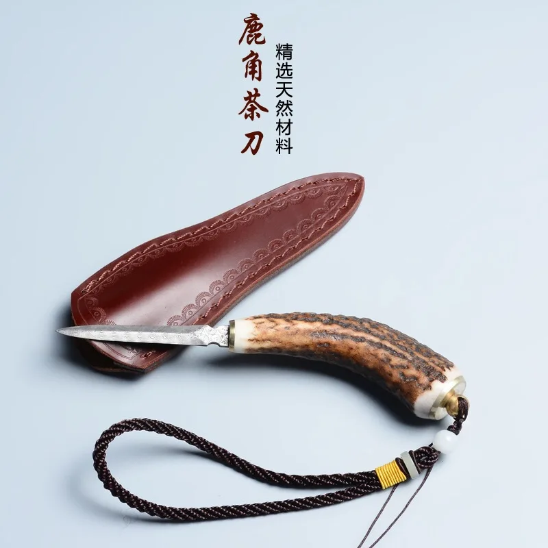 Производители оптом pu er cha dao Ebony дамасский нож Конус Белый чай черный чай Ча Дао чайные иголки, аксессуары для шитья